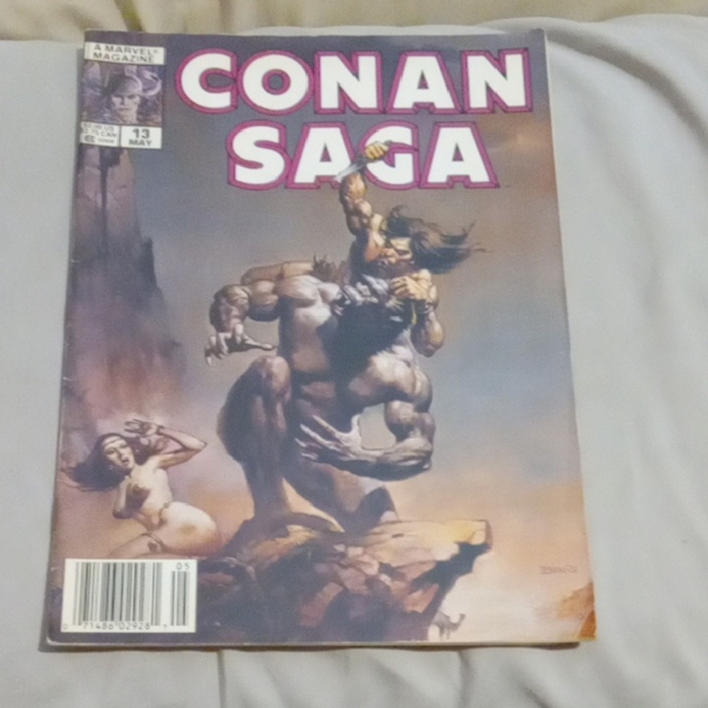 Marvel Conan Saga Issue #13 Magazine